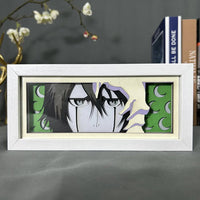 Ulquiorra Cifer GlowFrame - Bleach - Framed Wall Art by Zyko 