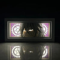 Undertaker GlowFrame - Black Butler - Framed Wall Art by Zyko 