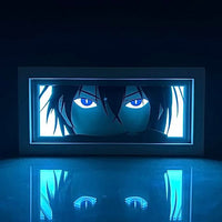 Yato GlowFrame - Noragami - Framed Wall Art by Zyko 