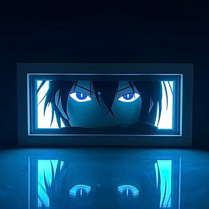 Yato GlowFrame - Noragami - Framed Wall Art by Zyko 