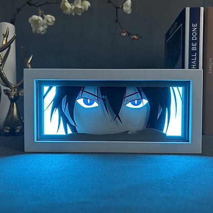 Yato GlowFrame - Noragami - Framed Wall Art by Zyko 