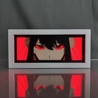 Yor Forger GlowFrame - Spy x Family - Framed Wall Art by Zyko 