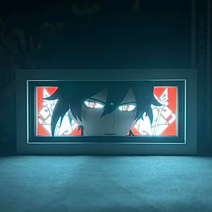 Zhongli GlowFrame - Genshin Impact - Framed Wall Art by Zyko 