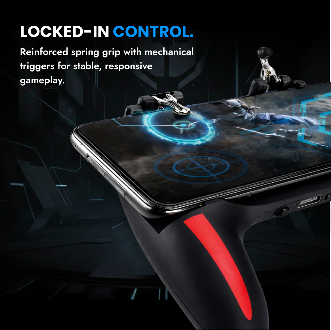 APEX V1 mechanical triggers for precise mobile gaming control on smartphone