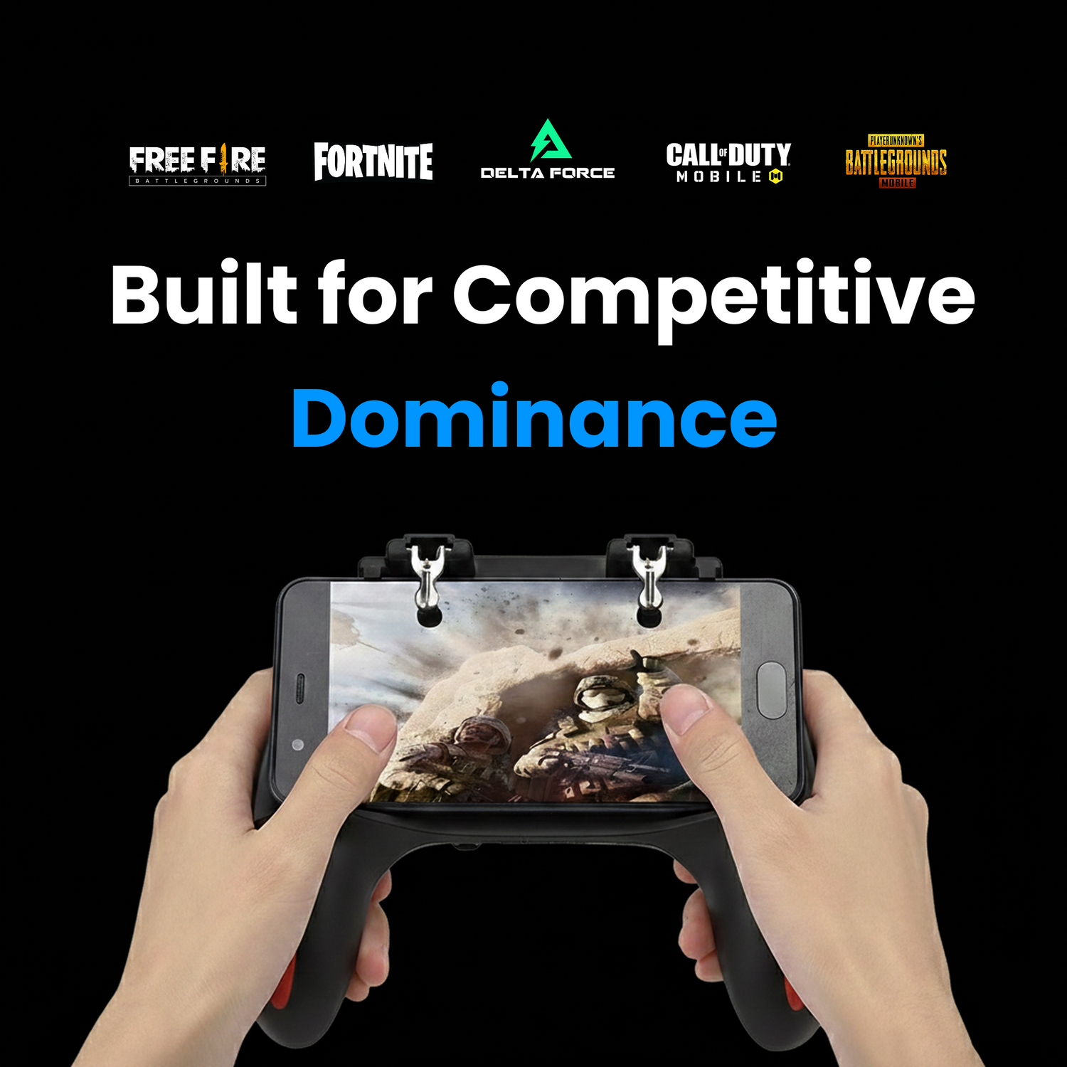 APEX V1 mobile phone accessories controller compatible with popular competitive mobile games