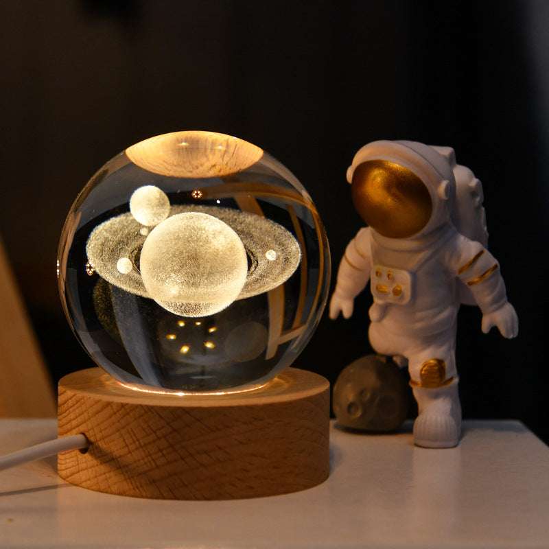 Cozy interior design scene featuring ambient table lamp with warm white light