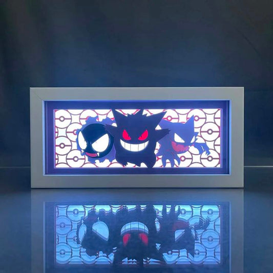 Gengar X Ghastly X Haunter GlowFrame - Pokemon