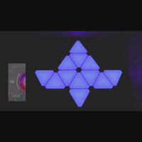 NovaFrame – Modular RGB Triangle Light Panels