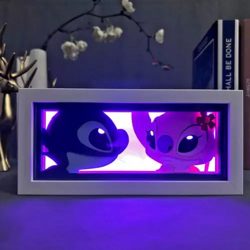 Stitch & Angel GlowFrame - Lilo & Stitch