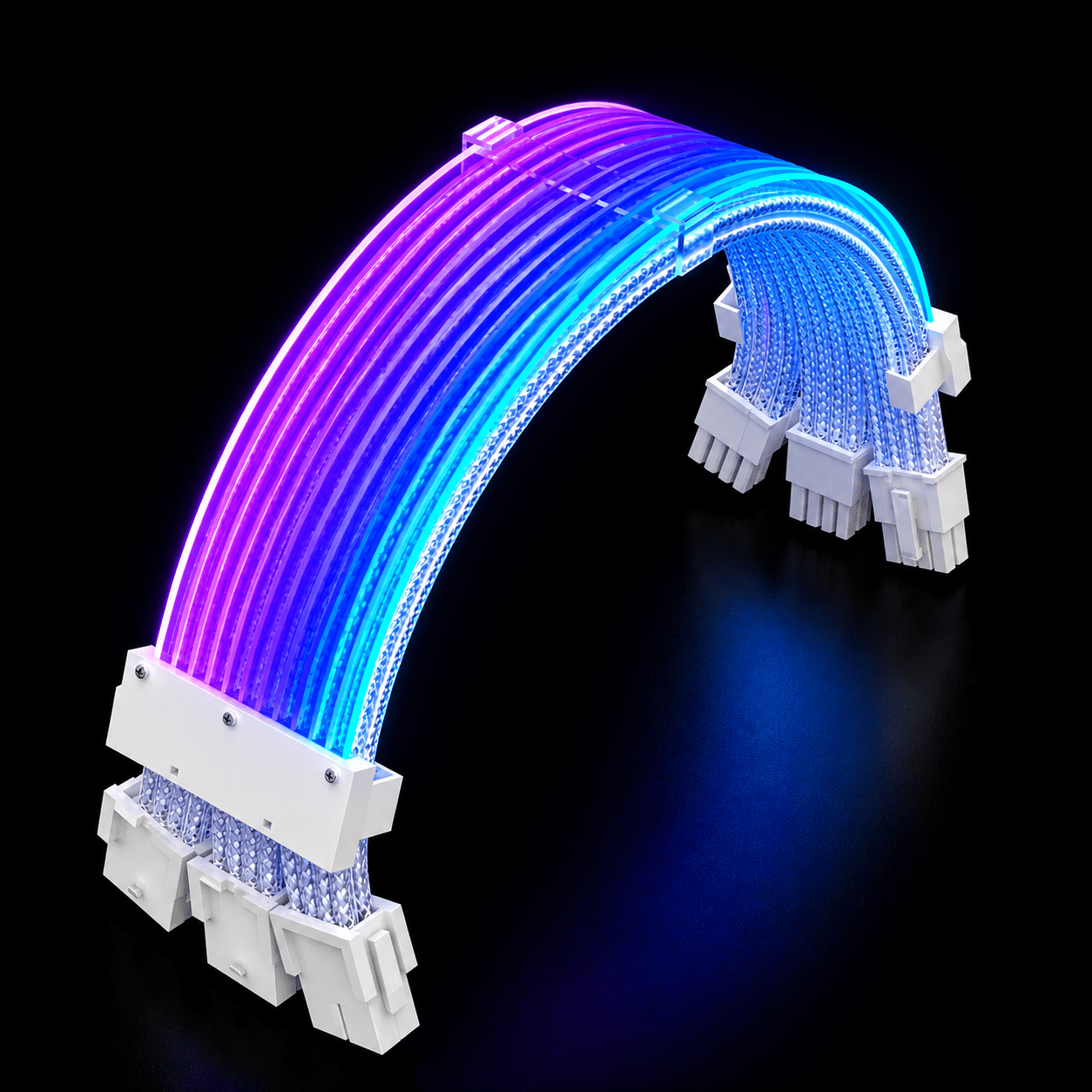 Zyko RGB Triple 8-Pin GPU Cable Extension - Zyko -