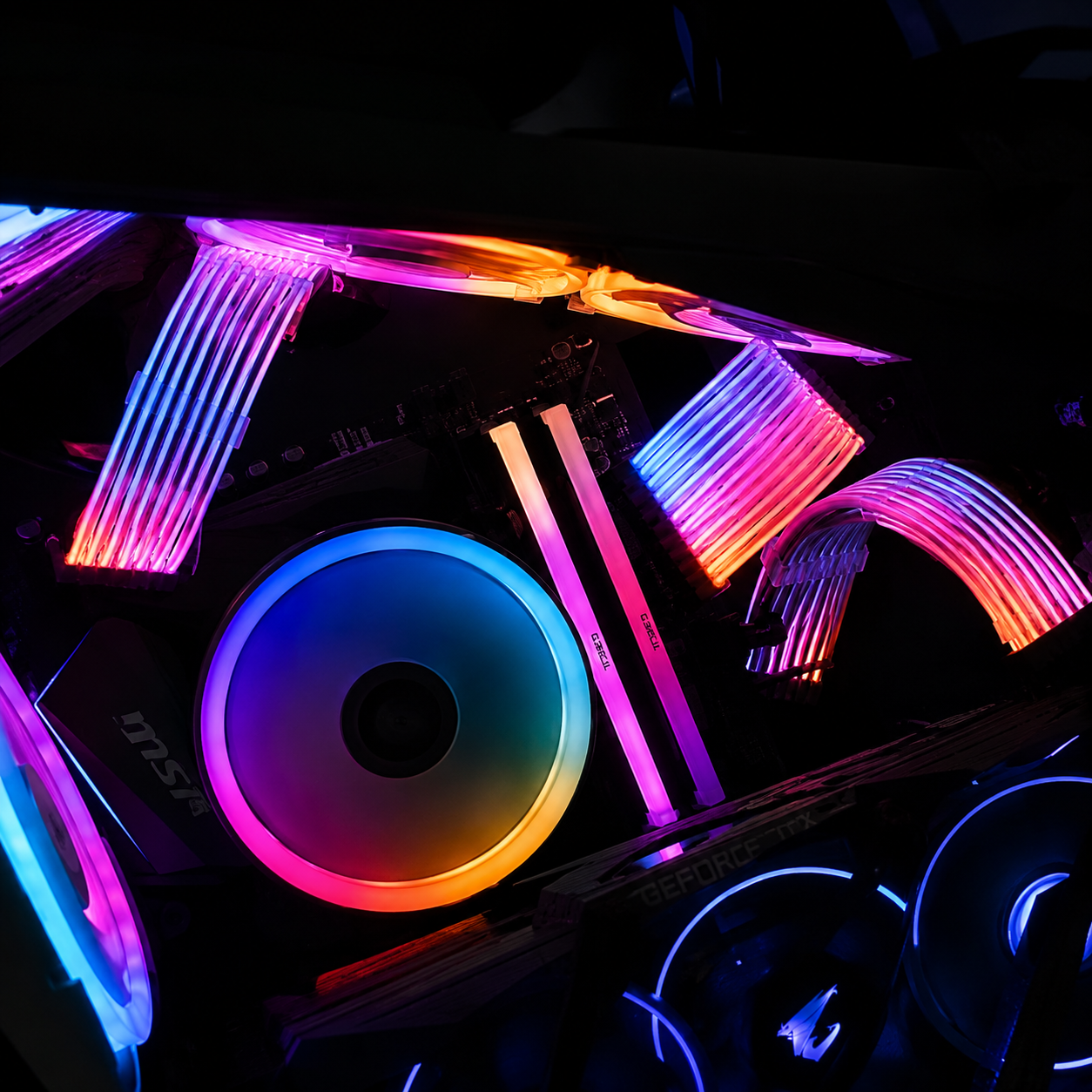 Zyko RGB Triple 8-Pin to 16-Pin GPU Cable Extension - Zyko -